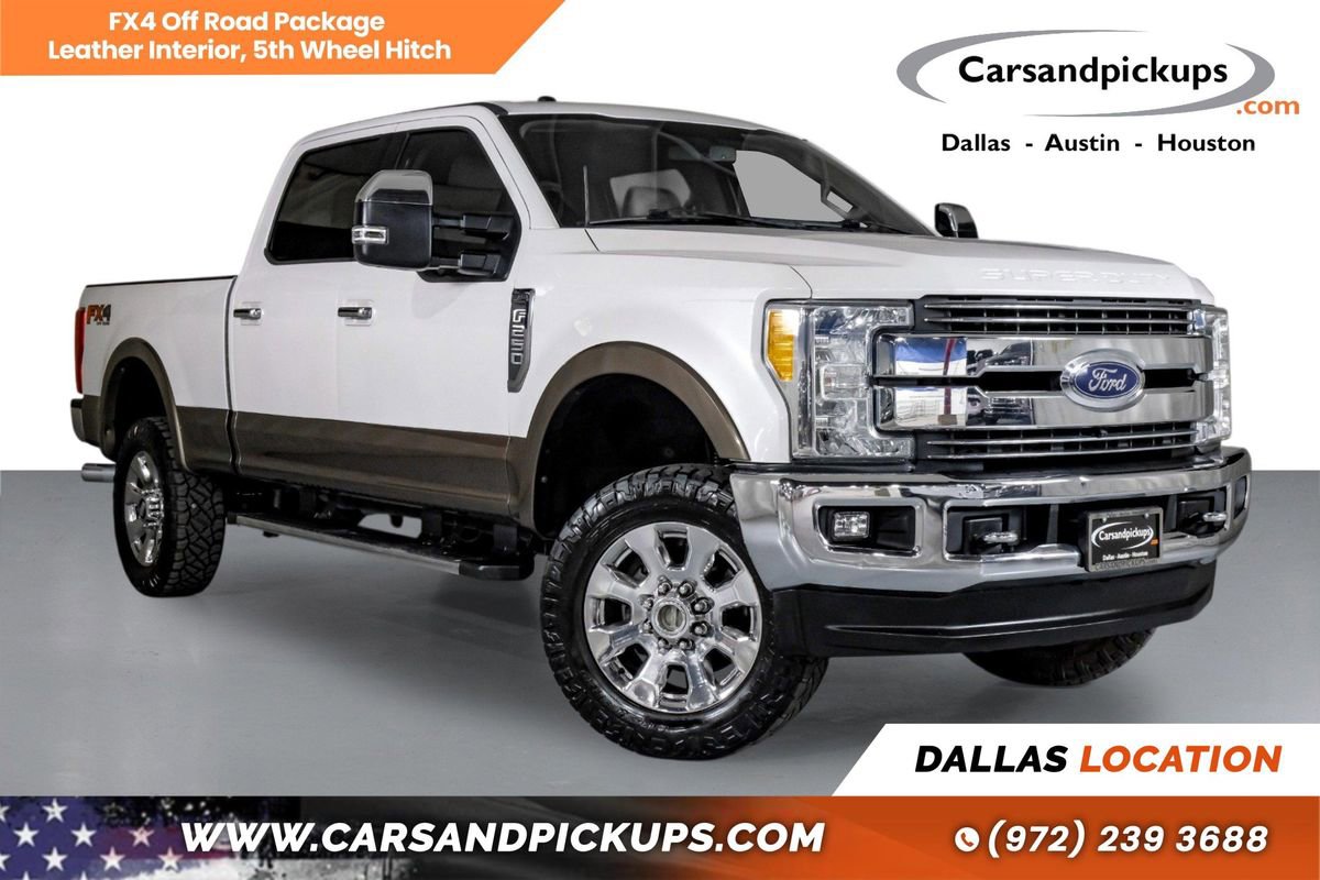 Used 2017 Ford F250 Lariat w/ Chrome Package image 1