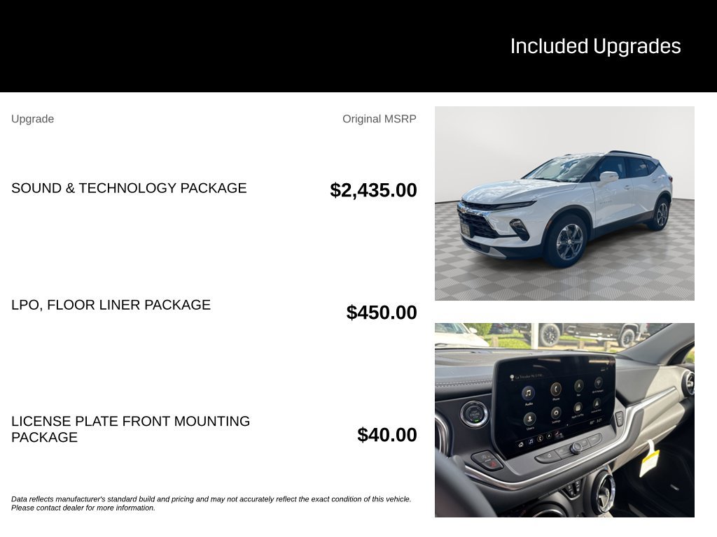 New 2026 Chevrolet Blazer LT w/ Sound & Technology Package AWD/4WD image 5