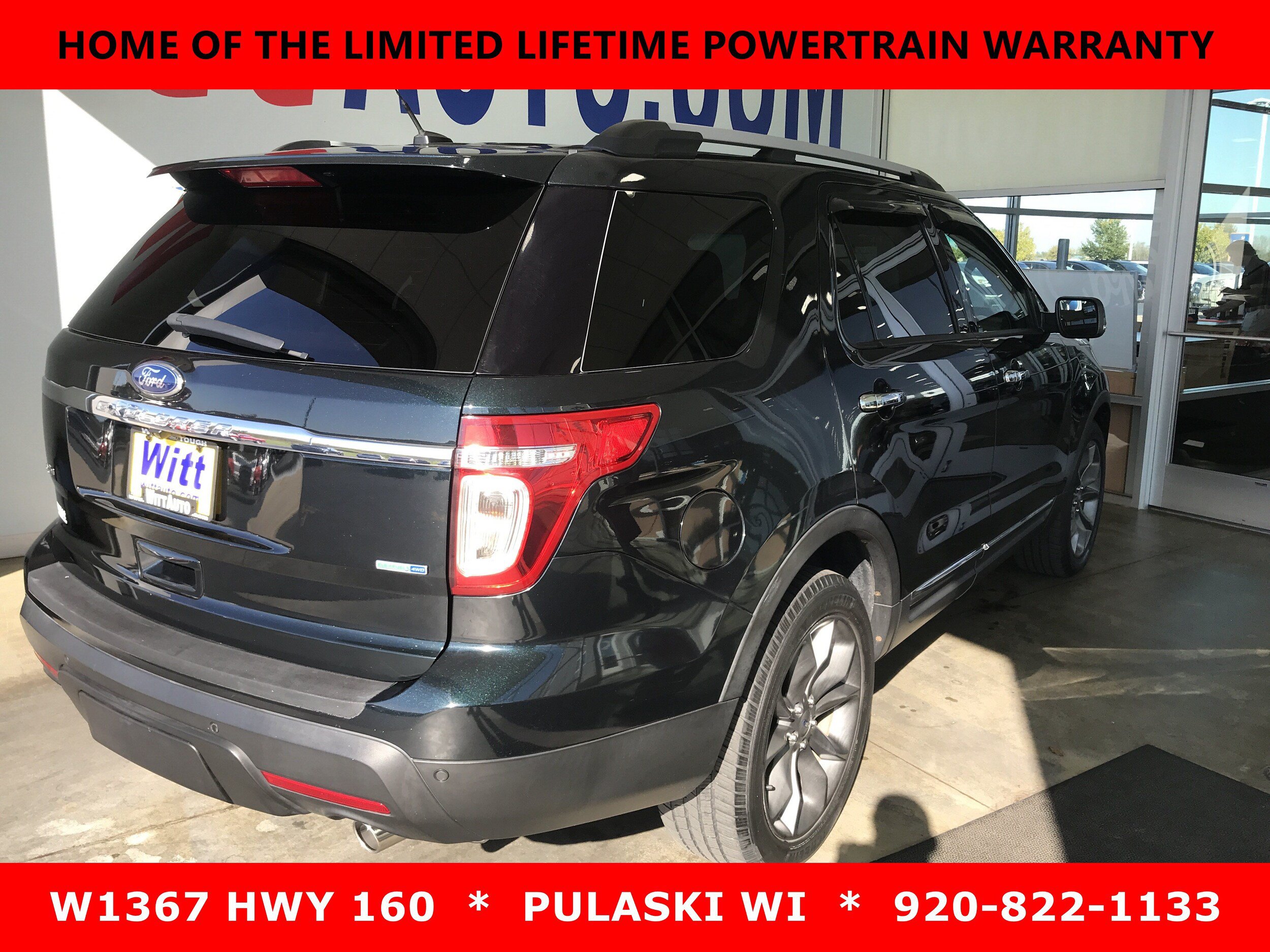 Used 2014 Ford Explorer XLT w/ Equipment Group 202A AWD/4WD image 9