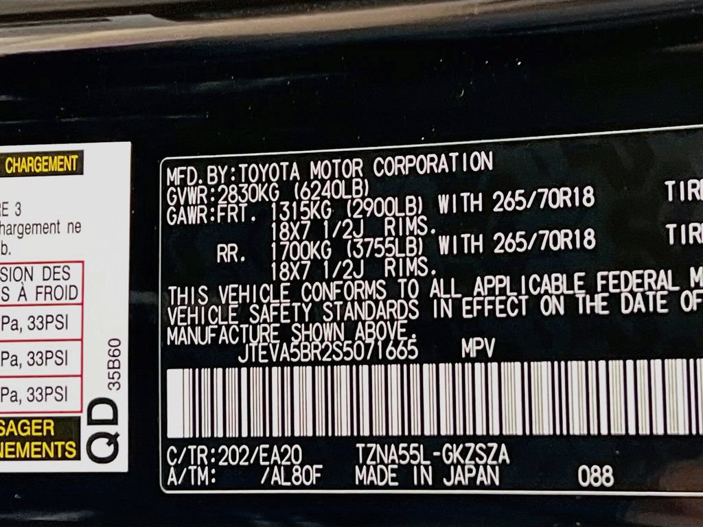 Certified 2025 Toyota 4Runner TRD Off-Road Premium AWD/4WD image 25
