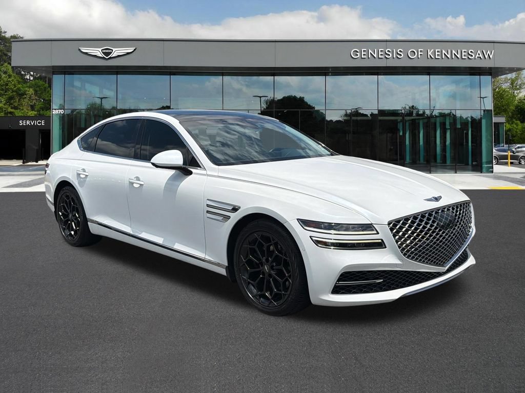 Used 2021 Genesis G80 2.5T w/ Prestige Package AWD/4WD image 1