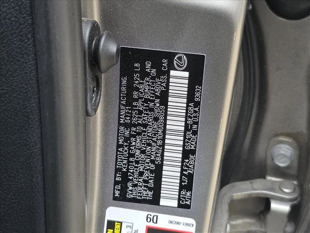 Used 2021 Lexus ES 350 F Sport w/ Accessory Package 2 FWD image 21