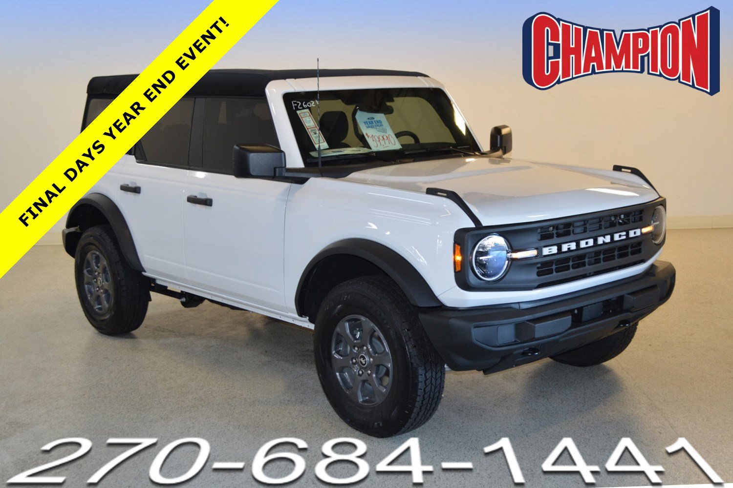 New 2025 Ford Bronco 4-Door