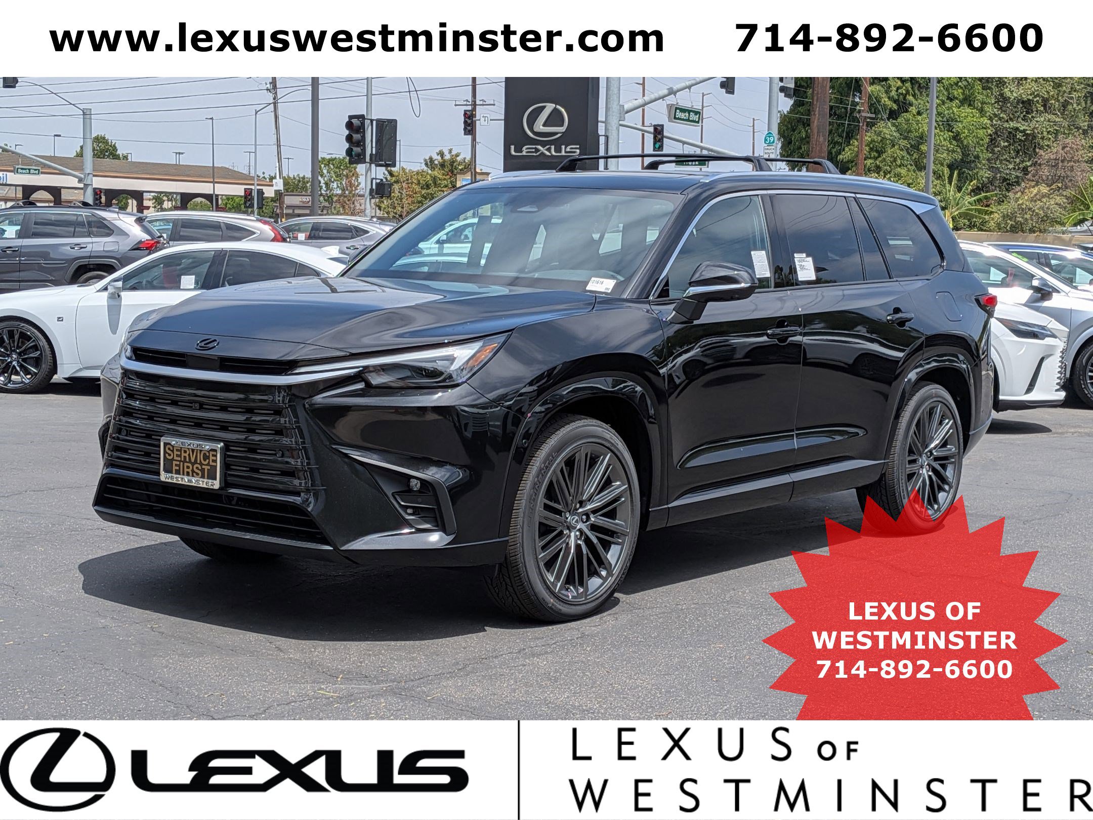 New 2026 Lexus TX 550h AWD Plug-In Hybrid