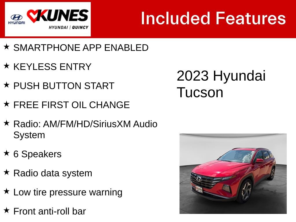 Used 2023 Hyundai Tucson SEL w/ Convenience Package AWD/4WD image 3