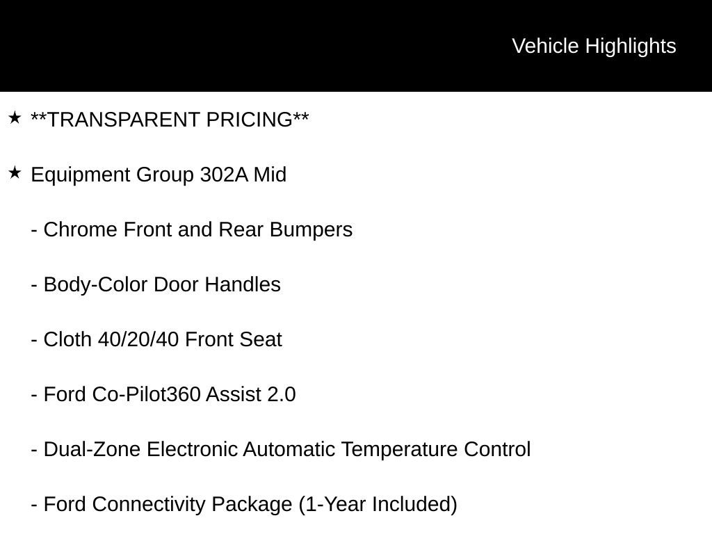 New 2026 Ford F150 XLT w/ Equipment Group 302A MID image 6