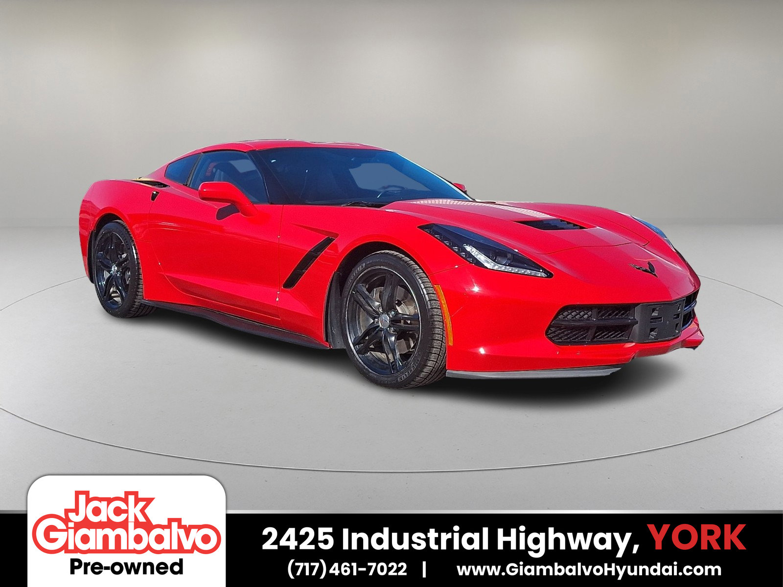 Used 2017 Chevrolet Corvette Stingray w/ Battery Protection Package image 1