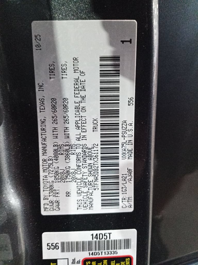 Used 2026 Toyota Tundra Platinum AWD/4WD image 32