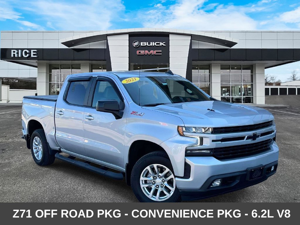 Certified 2021 Chevrolet Silverado 1500 RST w/ Z71 Off-Road Package