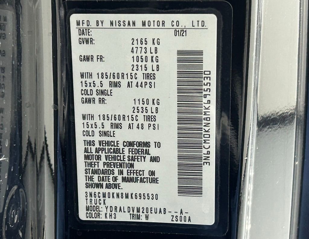 Used 2021 Nissan NV200 S FWD image 28