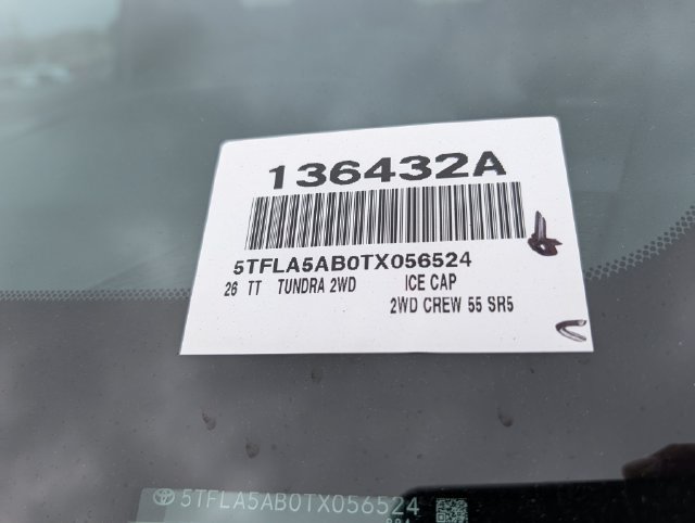 Certified 2026 Toyota Tundra SR5 w/ SX Package RWD image 36