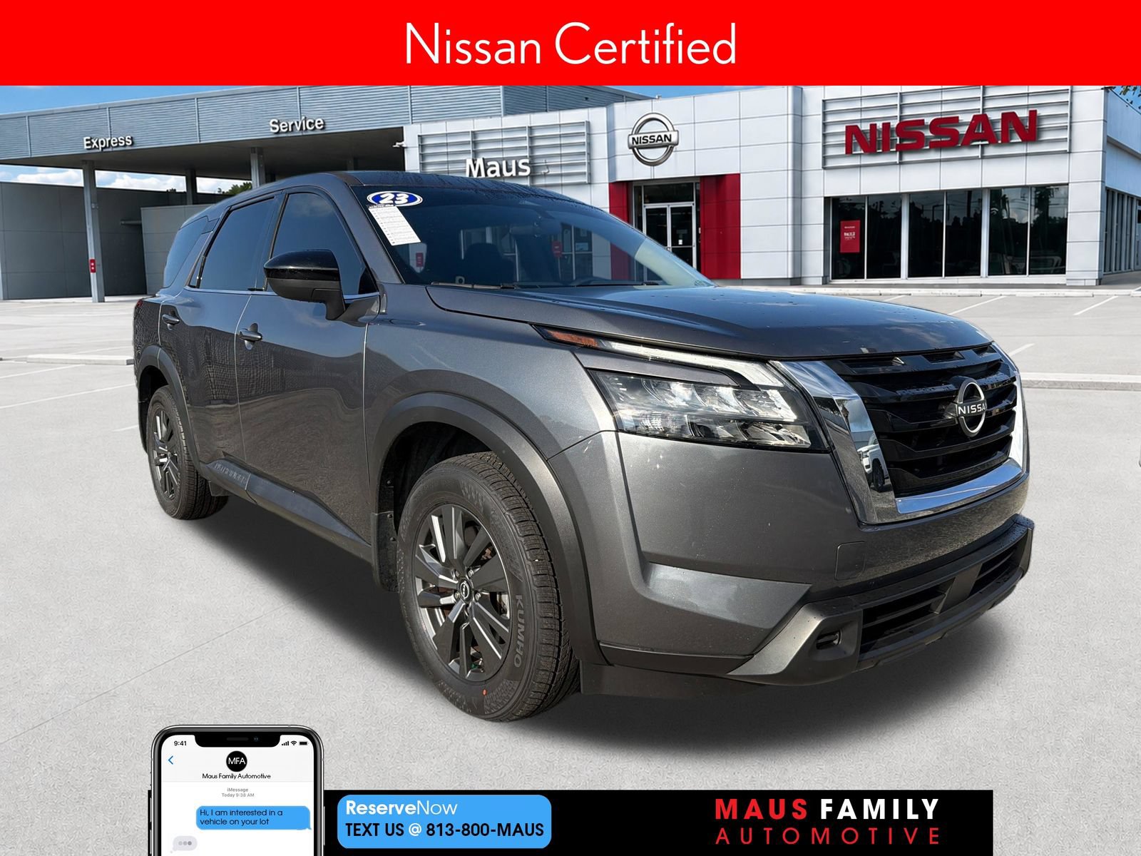 Certified 2023 Nissan Pathfinder S