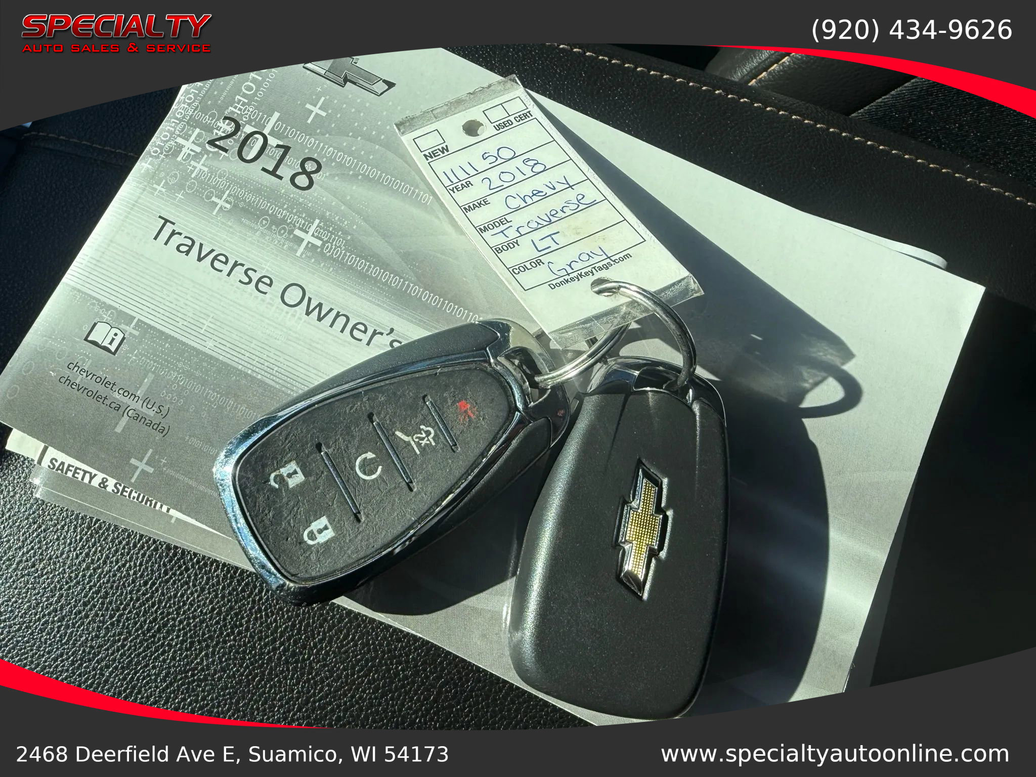 Used 2018 Chevrolet Traverse LT image 51