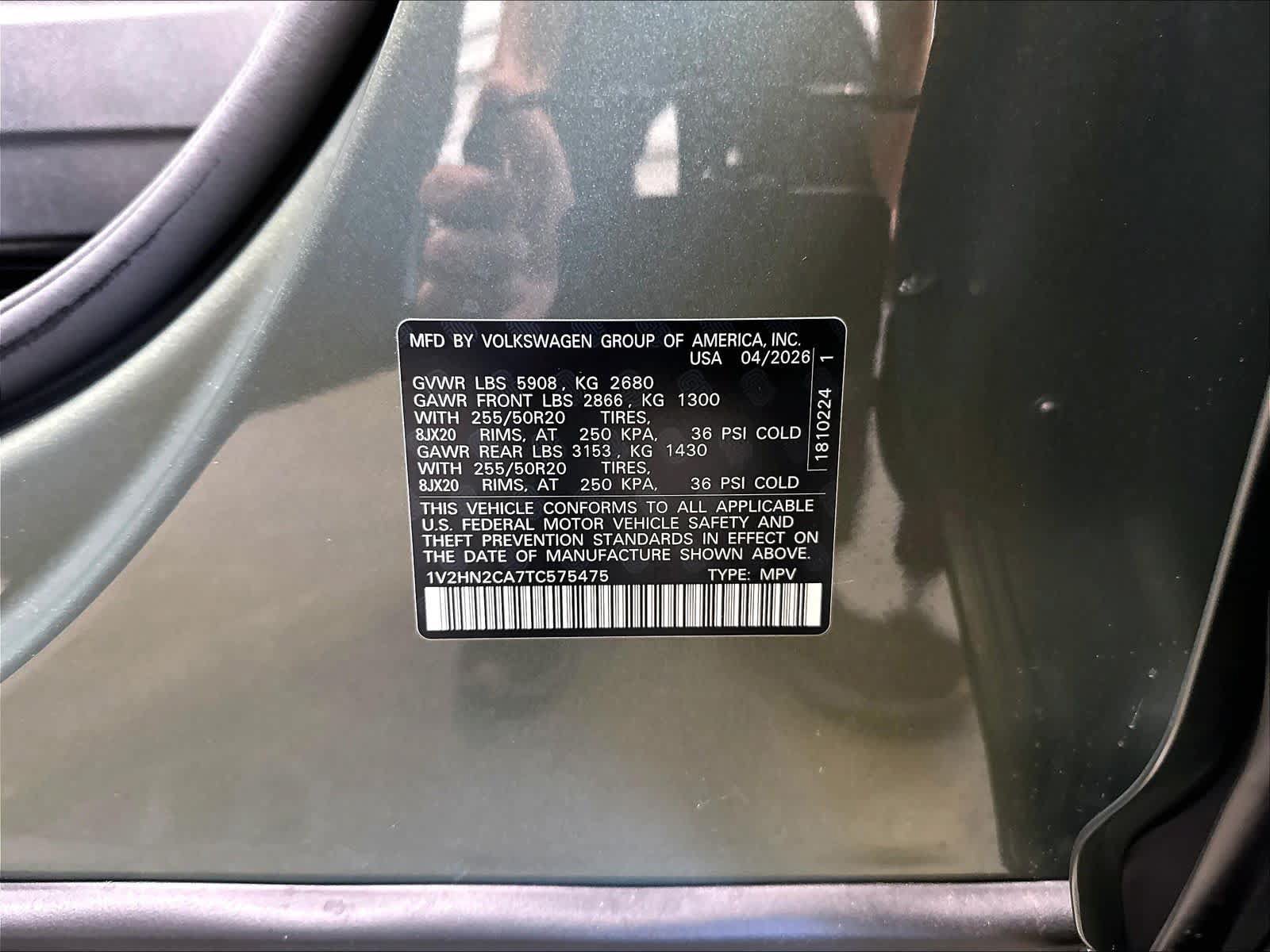 New 2026 Volkswagen Atlas SE AWD/4WD image 8