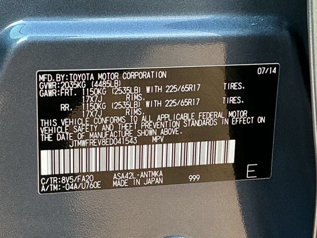 Used 2014 Toyota RAV4 XLE FWD image 30
