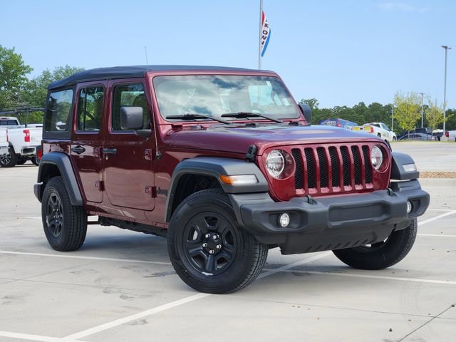 Used 2021 Jeep Wrangler Unlimited Sport image 1