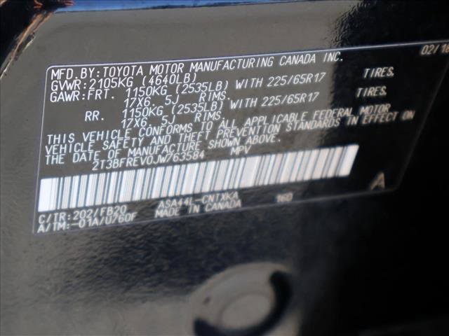Used 2018 Toyota RAV4 LE w/ All Weather Liner Package AWD/4WD image 30