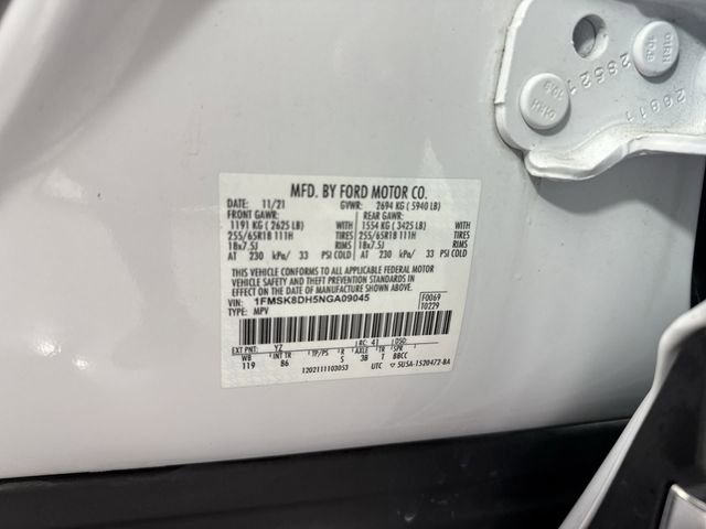 Used 2022 Ford Explorer XLT AWD/4WD image 36
