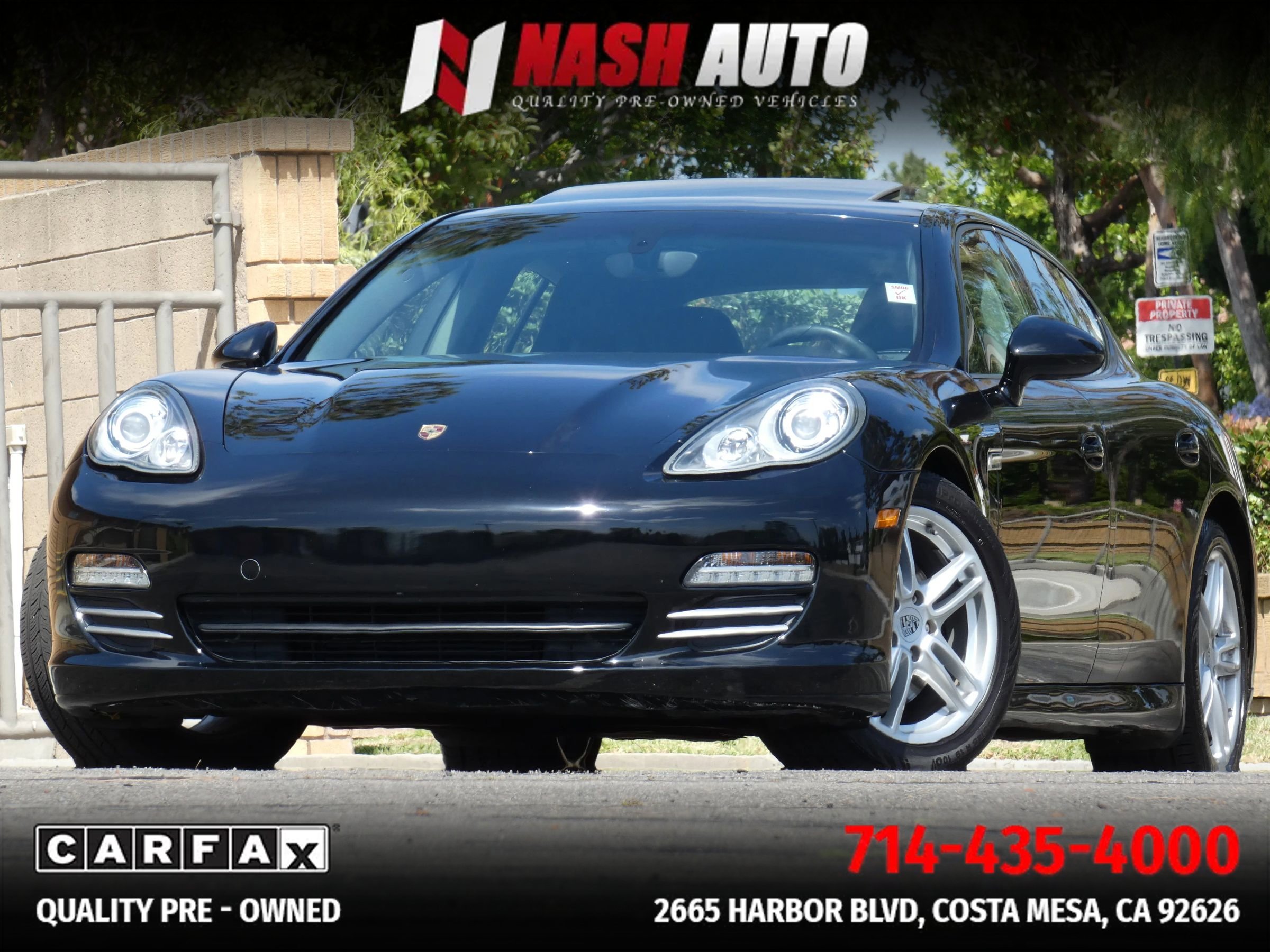 Used 2011 Porsche Panamera 4 AWD/4WD image 2