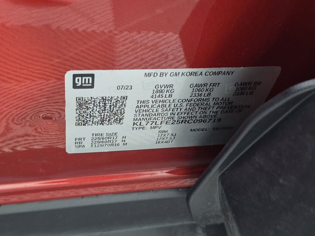 Certified 2024 Chevrolet Trax LS w/ LS Convenience Package FWD image 38