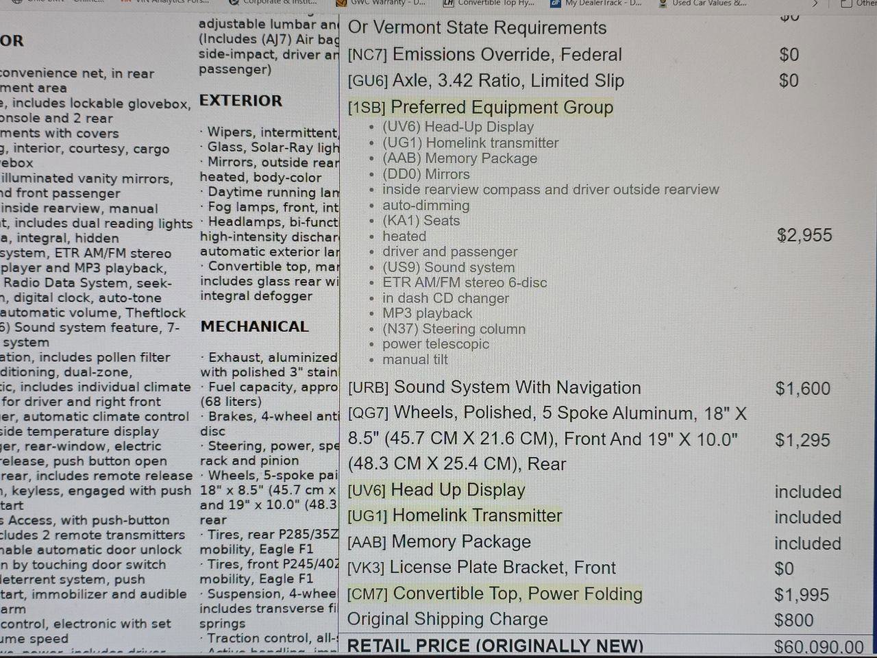 Used 2005 Chevrolet Corvette Convertible w/ Preferred Equipment Group image 22