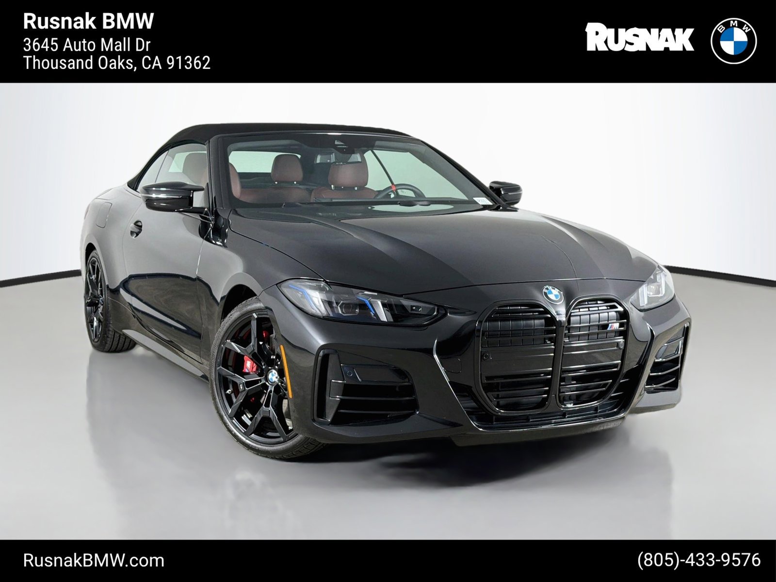 Certified 2025 BMW M440i Convertible w/ Shadowloine Package RWD image 1