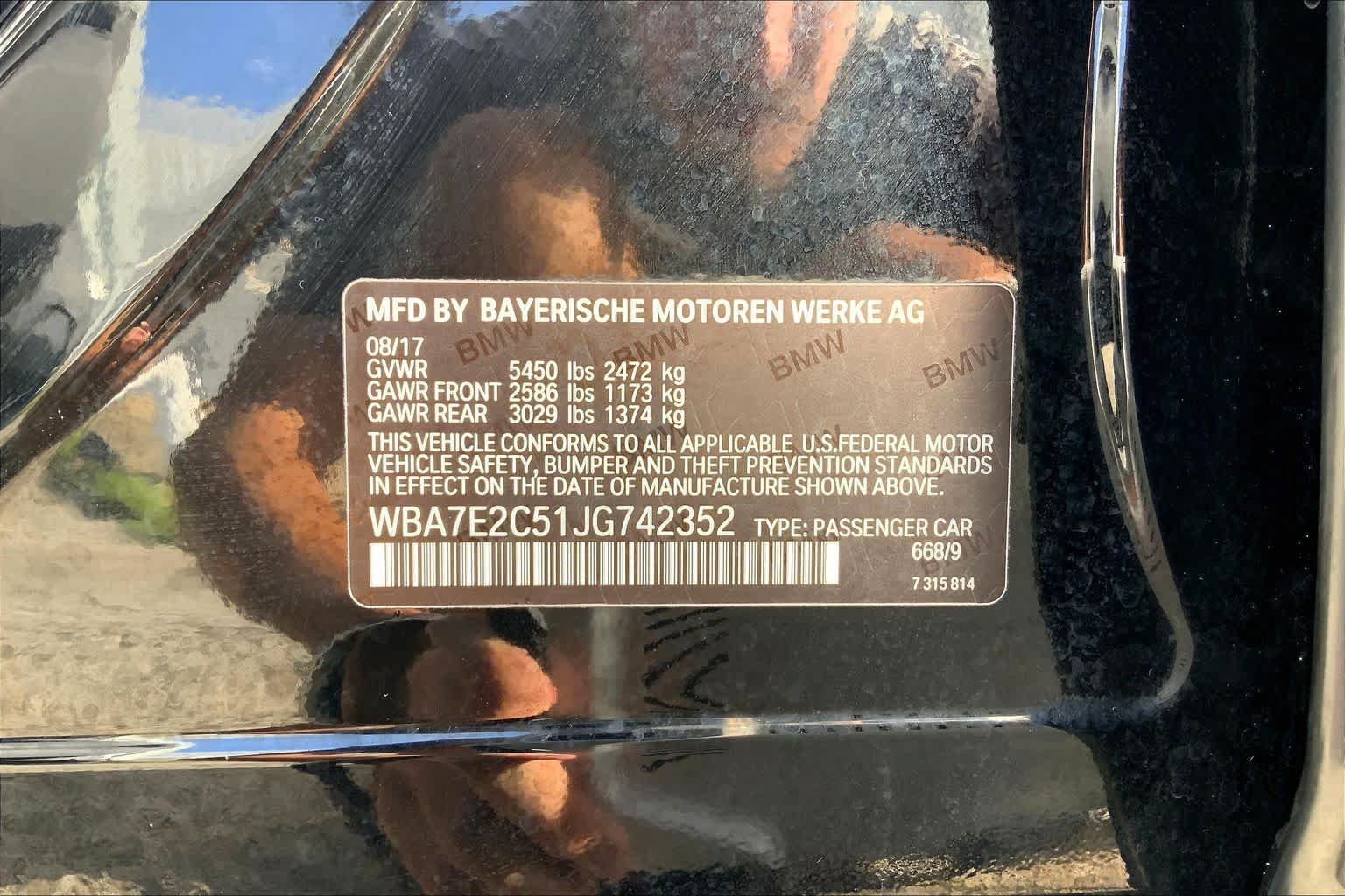 Used 2018 BMW 740i RWD image 34
