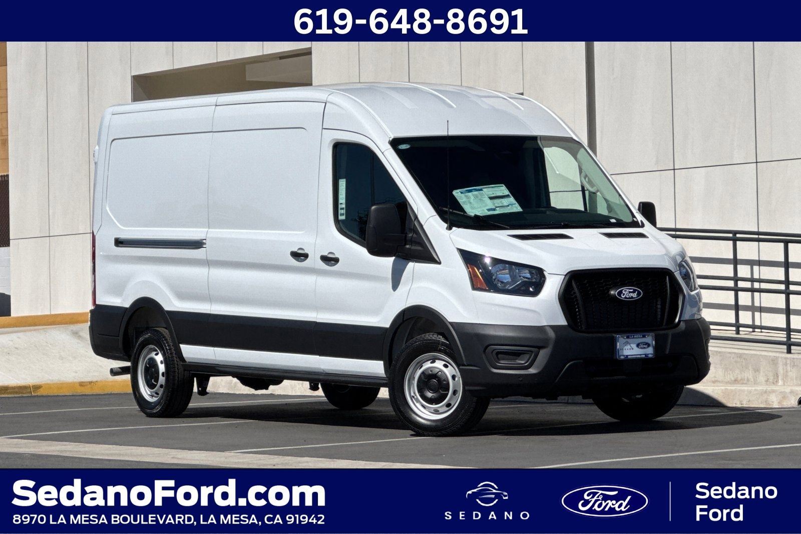 New 2026 Ford Transit 250 148 Medium Roof w/ Load Area Protection Package RWD image 1