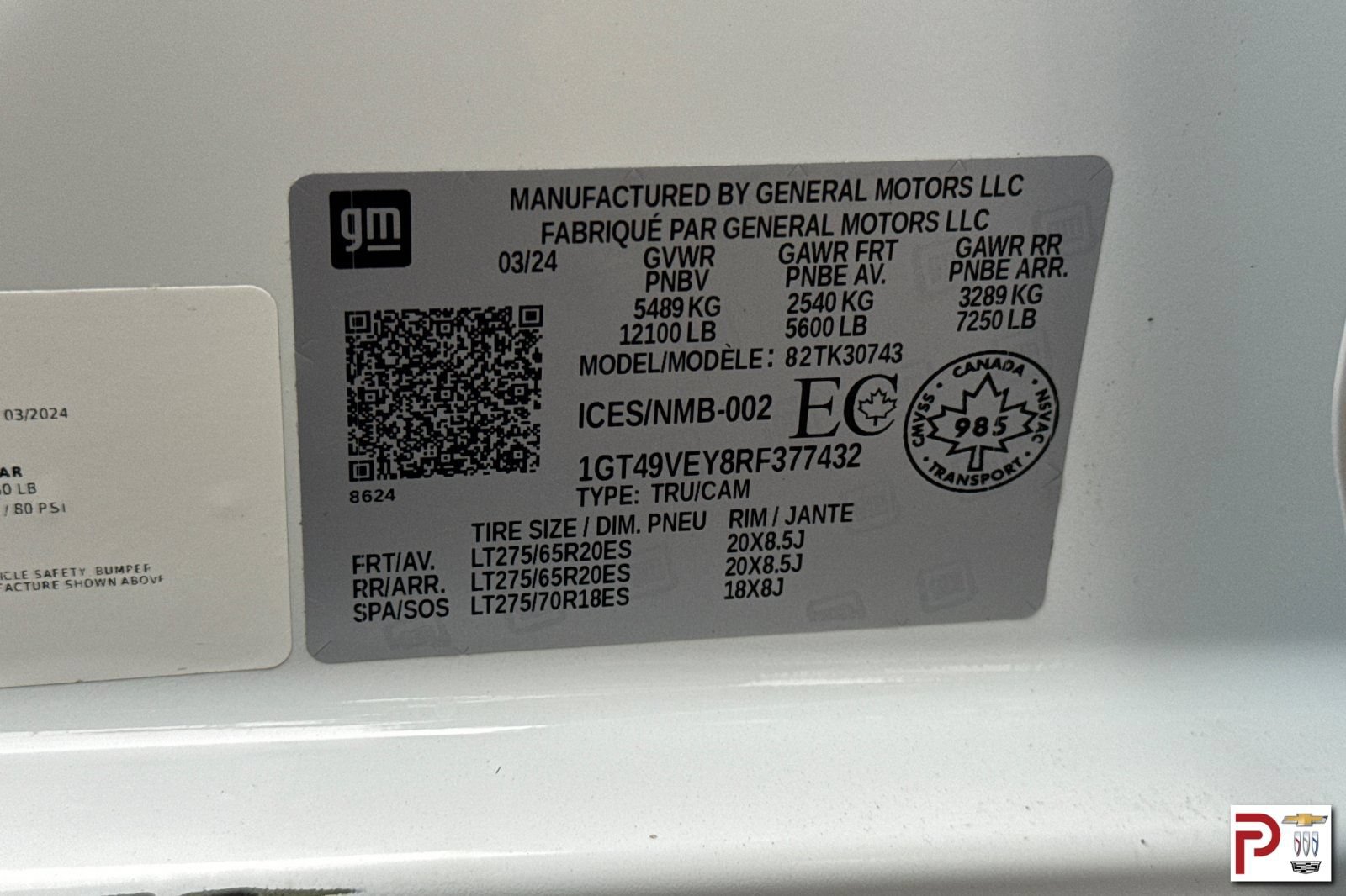 Certified 2024 GMC Sierra 3500 AT4 w/ Technology Package AWD/4WD image 33