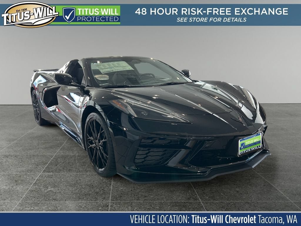 New 2026 Chevrolet Corvette Stingray Premium Conv w/ Z51 Performance Package RWD image 1