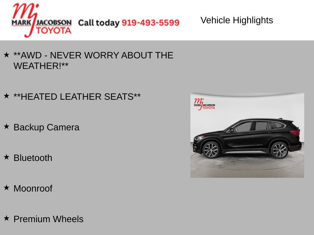 Used 2018 BMW X1 xDrive28i AWD/4WD image 5