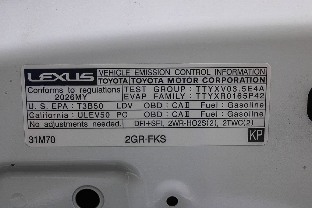 Used 2026 Lexus IS 350 F Sport RWD image 28