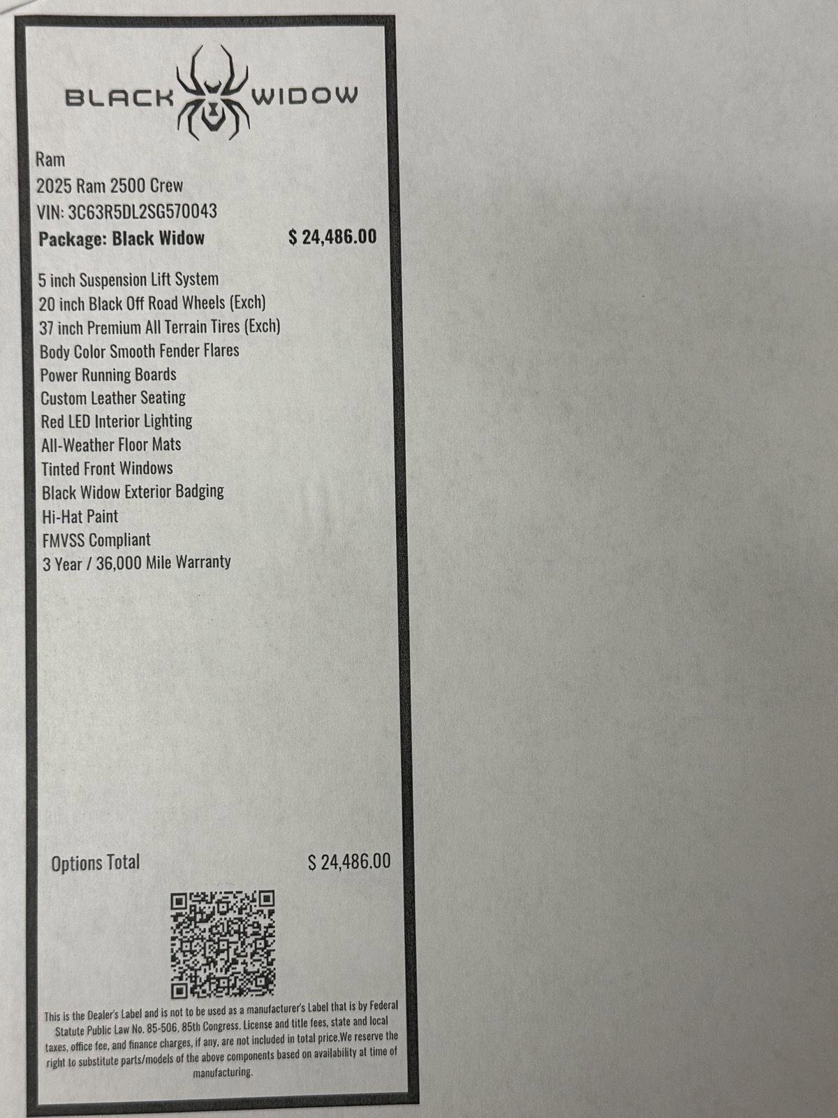 New 2025 RAM 2500 Big Horn image 41