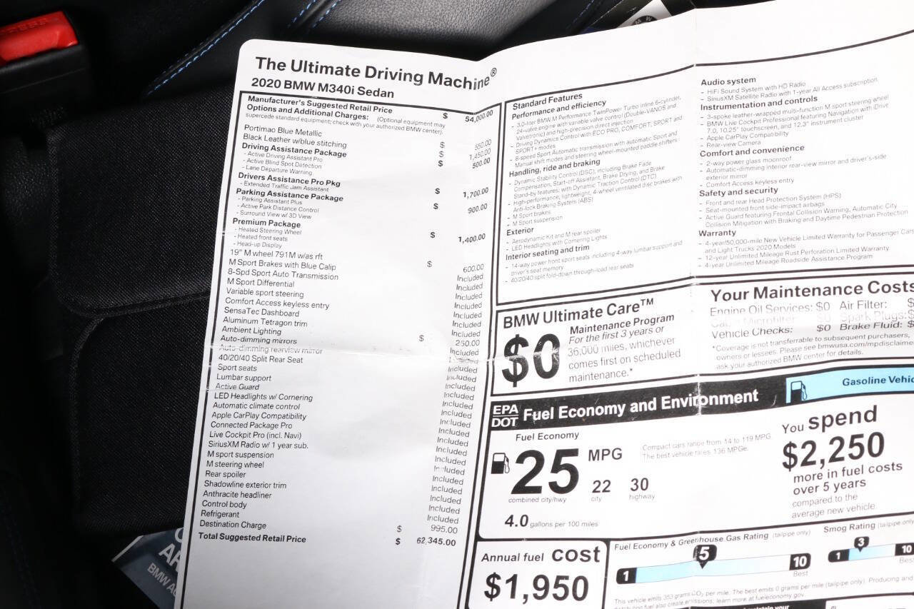 Used 2020 BMW M340i image 44