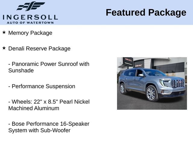 Used 2025 GMC Acadia Denali w/ Super Cruise Package AWD/4WD image 15
