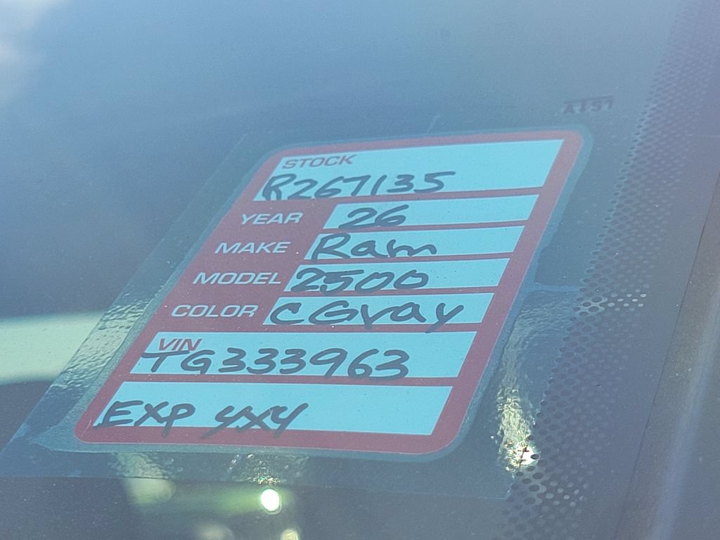 New 2026 RAM 2500 Tradesman AWD/4WD image 25