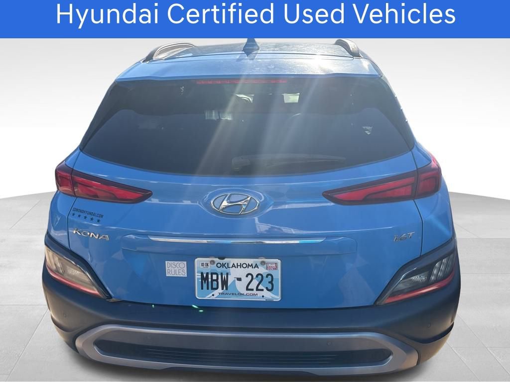 Certified 2022 Hyundai Kona Limited w/ Cargo Package image 10