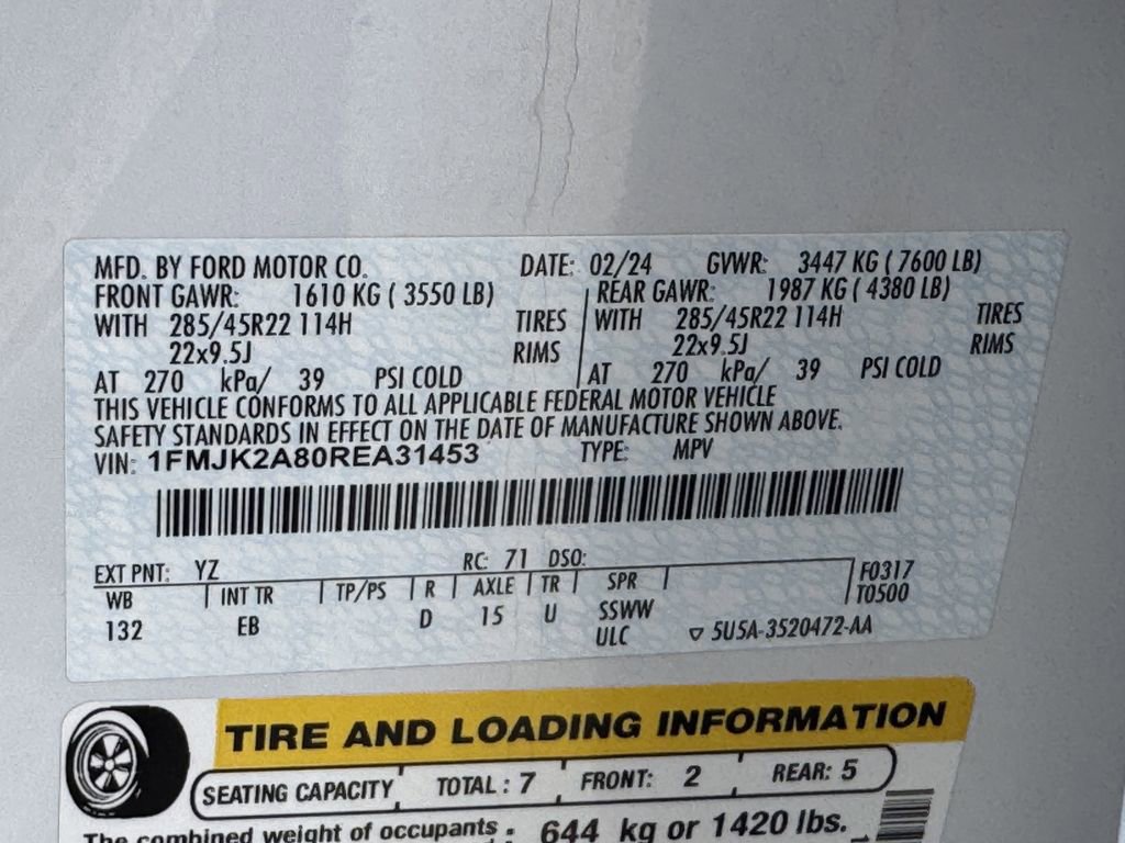 Used 2024 Ford Expedition Max Limited image 35