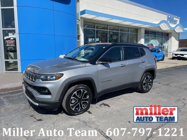 Used 2022 Jeep Compass Limited w/ Sun and Sound Group