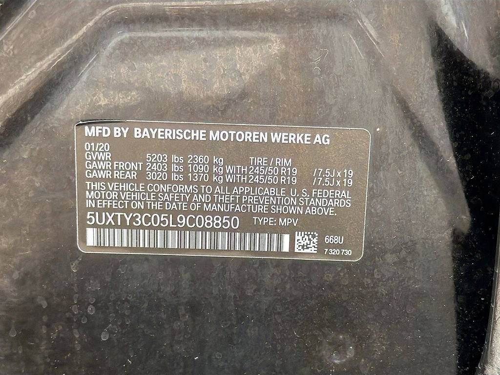 Used 2020 BMW X3 sDrive30i w/ Convenience Package image 43