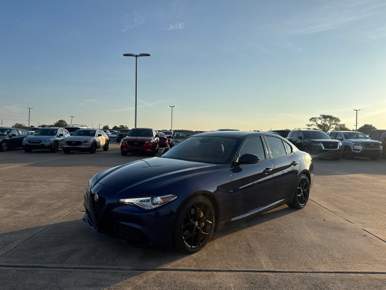 Used 2021 Alfa Romeo Giulia Ti w/ Nero Edizione RWD image 9