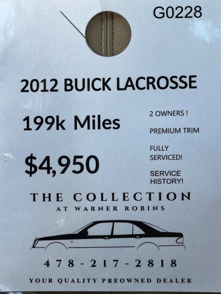 Used 2012 Buick LaCrosse Premium FWD image 2