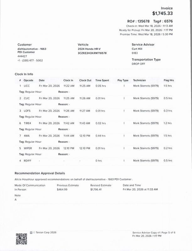 Used 2024 Honda HR-V LX image 21