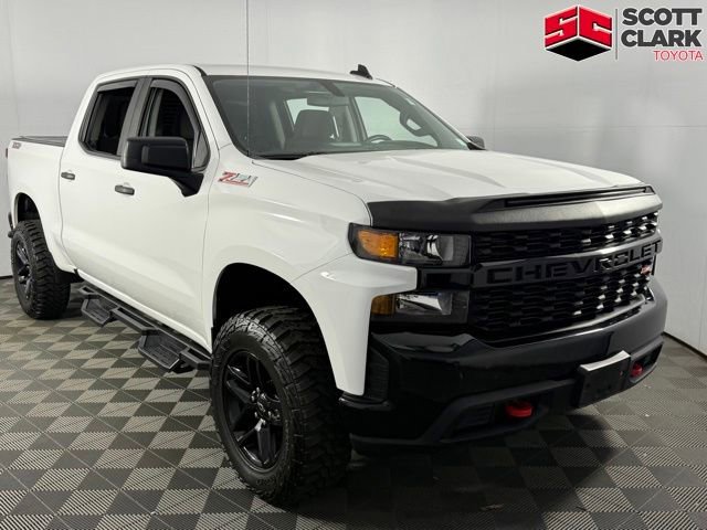 Used 2021 Chevrolet Silverado 1500 Custom Trail Boss w/ LPO, Dark Essentials Package AWD/4WD image 1