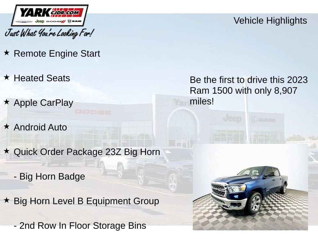 Certified 2023 RAM 1500 Big Horn image 13