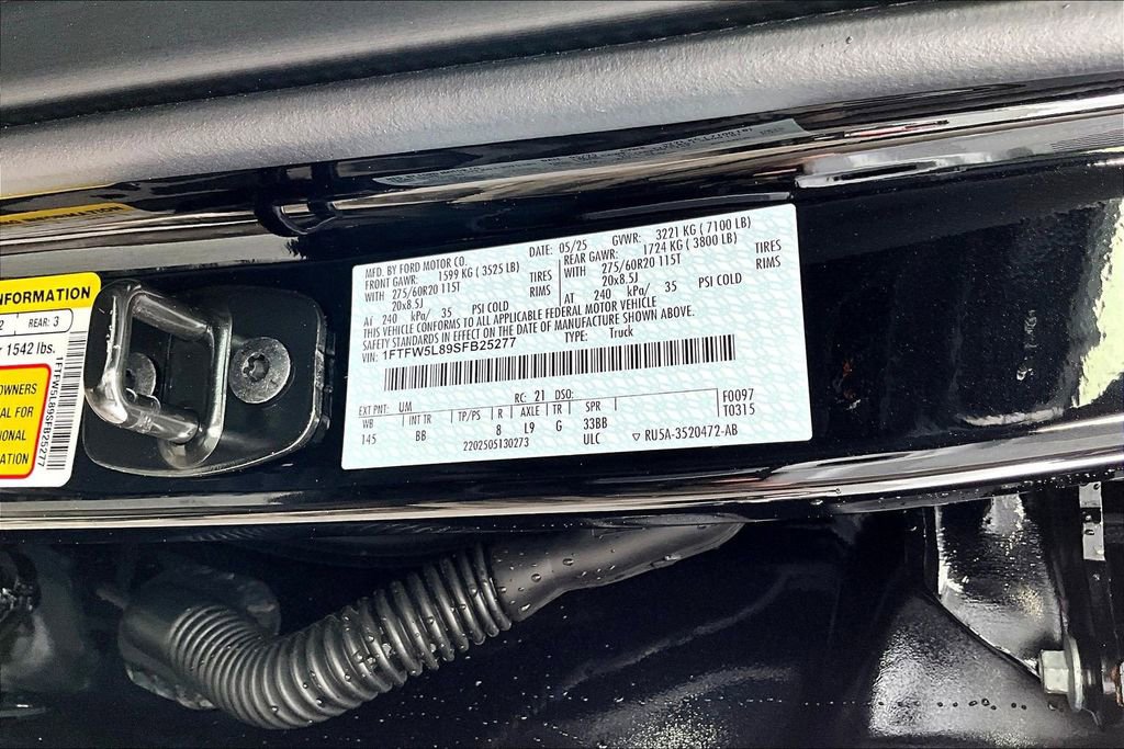 Used 2025 Ford F150 Lariat w/ Equipment Group 502A High image 22