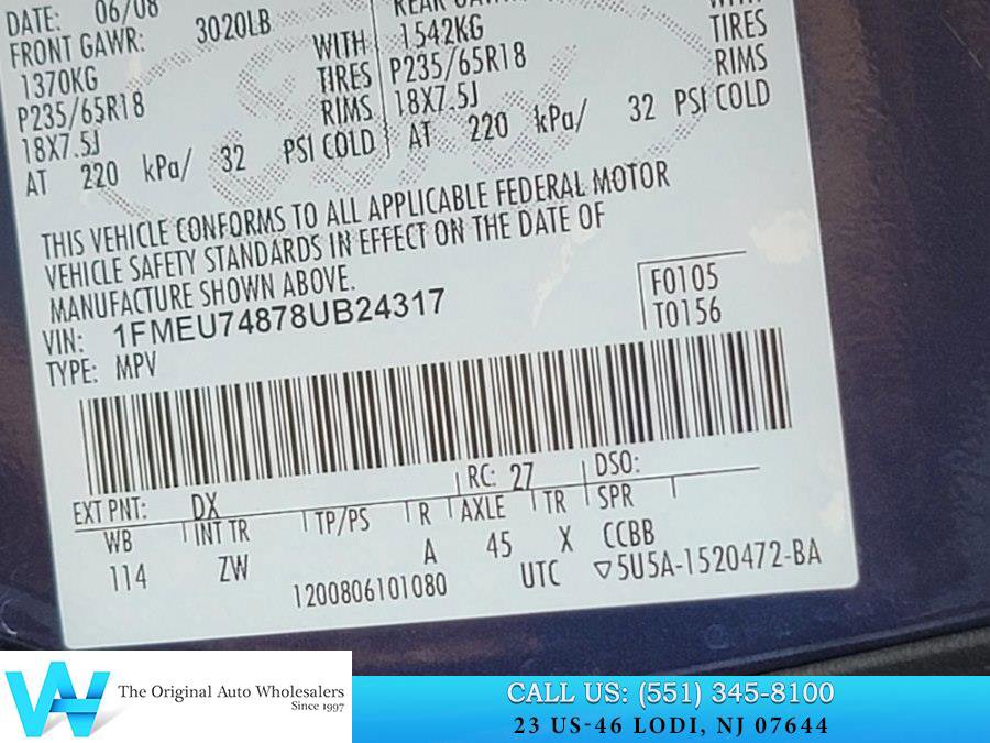 Used 2008 Ford Explorer Eddie Bauer image 22