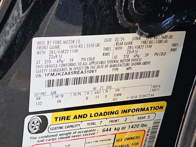 Used 2024 Ford Expedition Max Limited image 39