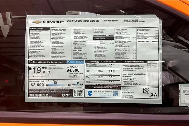 New 2026 Chevrolet Colorado LT w/ LT Convenience Package image 14