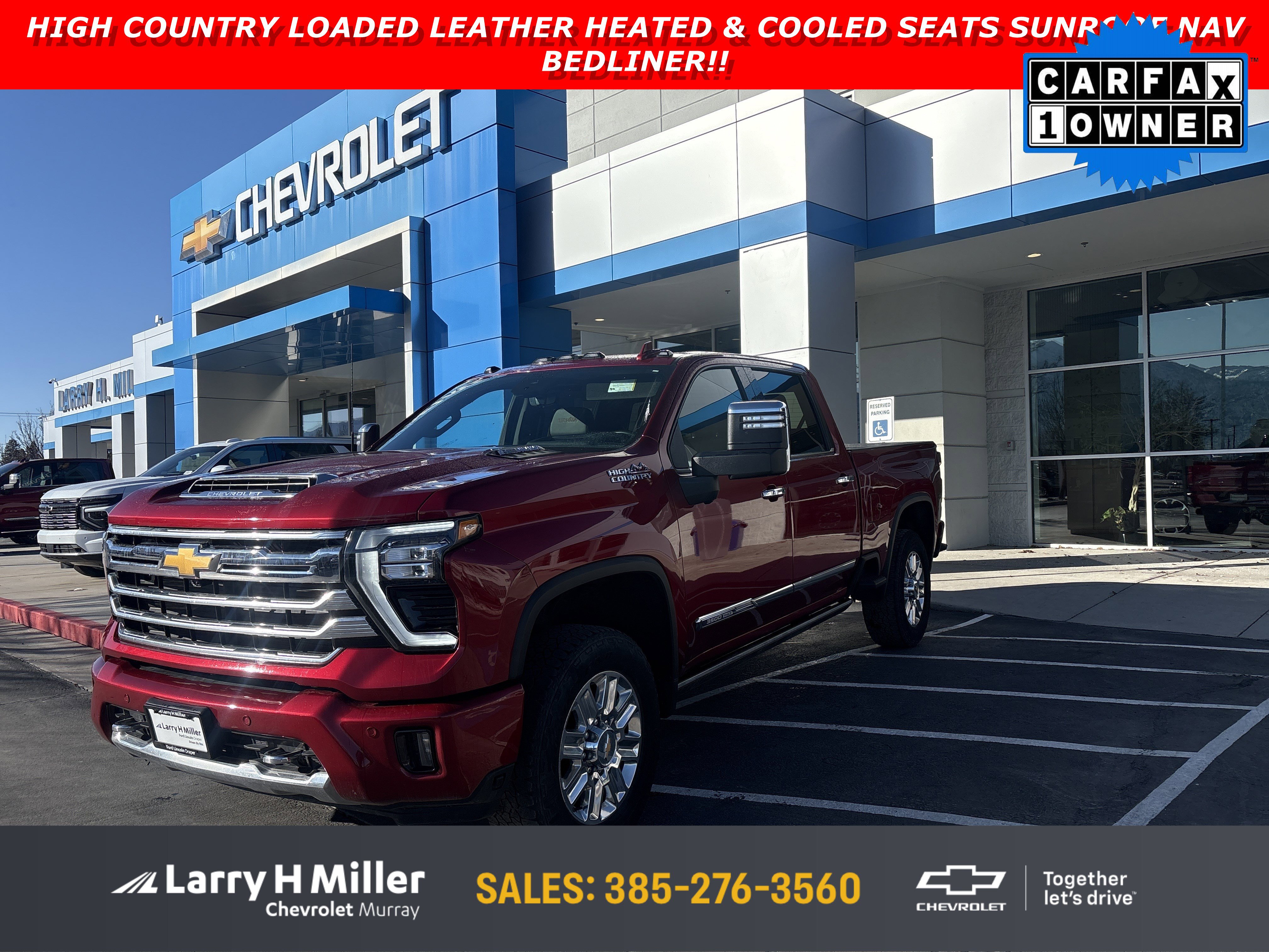 Used 2024 Chevrolet Silverado 3500 High Country w/ High Country Premium Package image 1